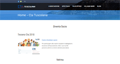 Desktop Screenshot of ctatuscolana.it